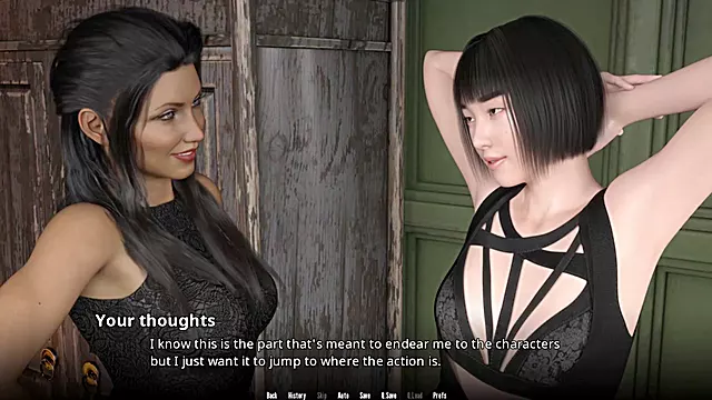 Visual novel, 3d animated