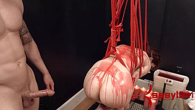 Gefesselt Anal, Hart Anal, Dreier Anal, Flotterdreier Bondage, Arsch Fetisch, Dreier, Dreier Mit Arsch Lecken