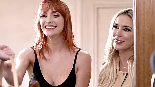 Transgender lady loves group fucking with females