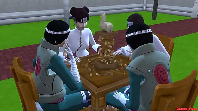 Tenten Cheats On Husband With Naruto In Team 9 sTraining Room Cuckold Milf Drama