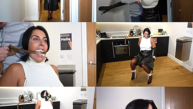Gefesselt Gagged, Reif Gefesselt, Gefesselt Und Geknebelt, Lehrer Vintage, Rock Und Strümpfe