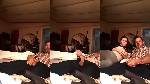 Busted! Friends wife caught me sneaking a load. She helps and watches me cum