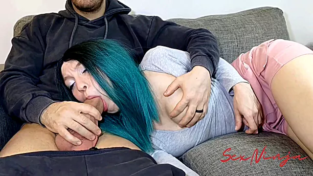 Stepbro drills my throat after I nap on his lap