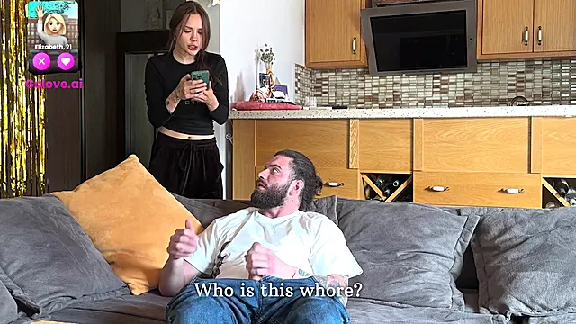 Girlfriend get jealous to AI bot, but get horny