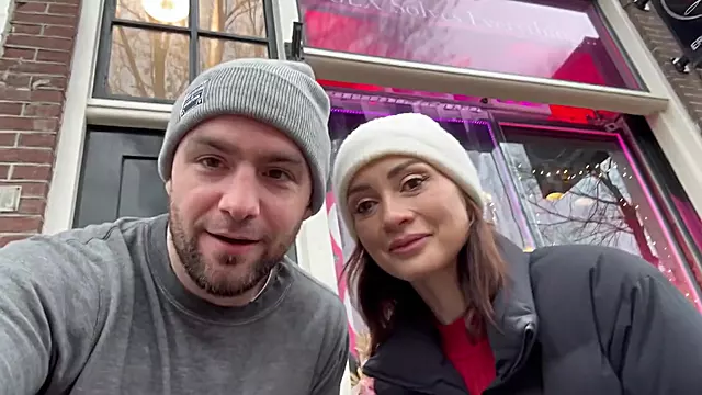Adventure In Amsterdam To The Sex Shop With Beautiful Italian Milf Cougar - Andres Acosta