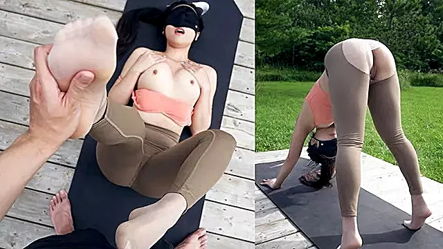 Fucked My Yoga Teacher and Cum in Mouth-