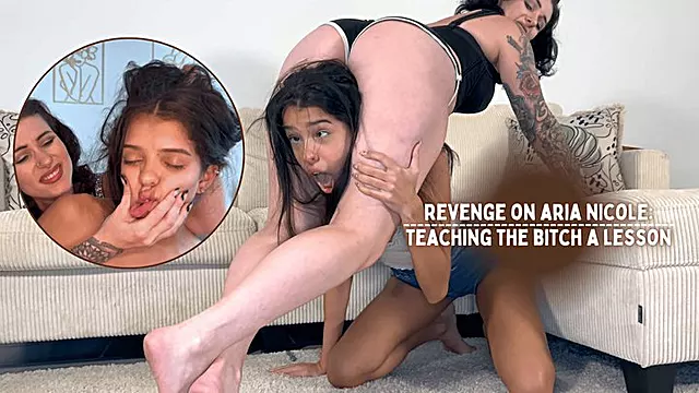 Revenge On Aria Nicole: Teaching The Bitch A Lesson pt. 3 Feat Amethyst Mars 4K