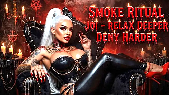 Smoke Ritual JOI Relax Deeper Deny Harder