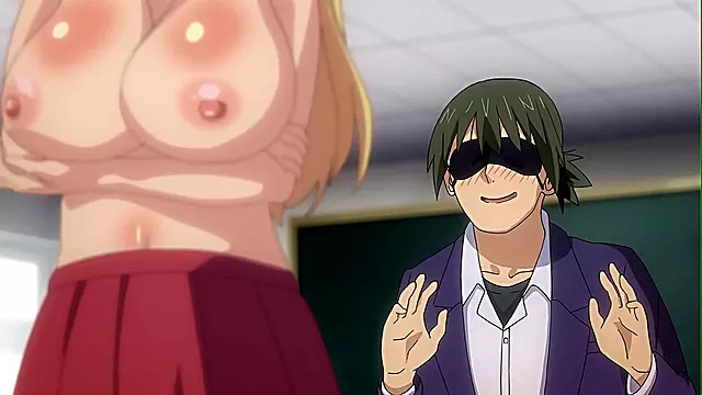 Big-Titted Anime Wife Seduces Teacher for naughty pleasure session