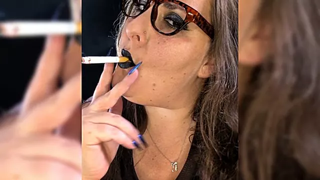 Smoke with me. Double Drags and nose exhales