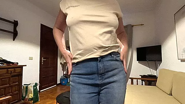 Home Wet Jeans - No Control Pee