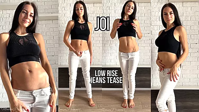 JOI in Low Rise Jeans - Belly Tease & Cum Countdown