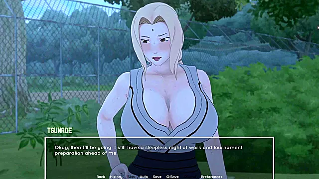 Tsunade Ride Me After Training - Multiverse Balance Hentai Sex Game Part 15