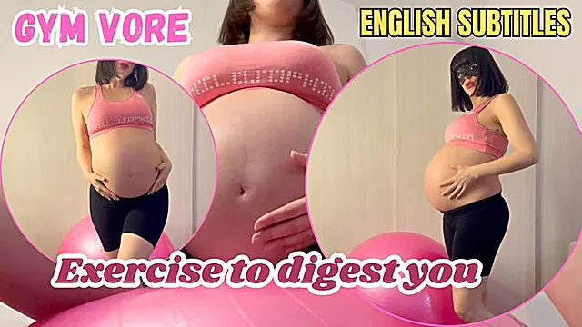 Cleo Domina - Gym Vore - Exercise to digest you - ENG SUB