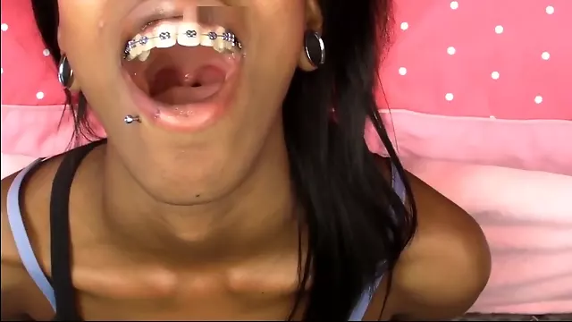 amanda throat dangle