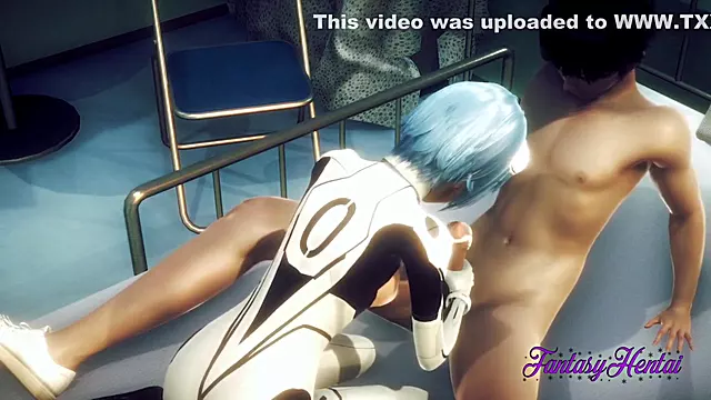 Evangelion Rei Jerk Off Shinji And Cum In Her Face With 3d Hentai And Hentai 3d