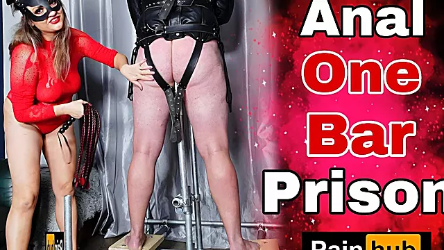 Anal One Bar Prison Bondage