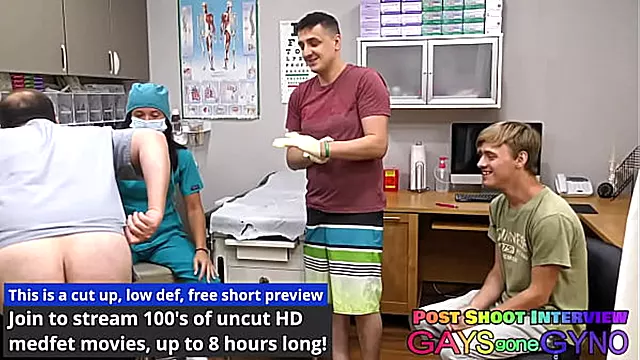 Pés Anal, Peludas Anal, Medica Anal, Látex Loira, Loira Mostra Apenas A Bunda, Médico Luvas