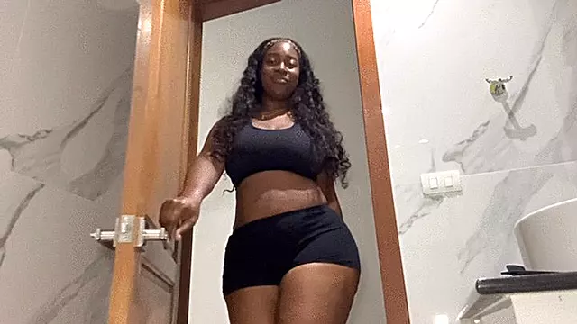 Bree Chains You Up In Her Bathroom!