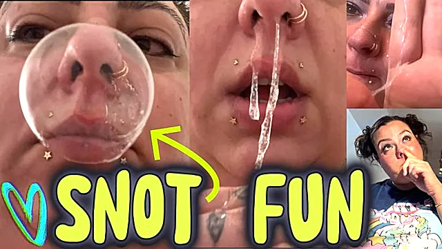Goddess Malory Knox s Runny Snot Shower and Office Snot Rockets - Worship Her Messy Mess