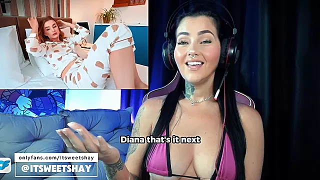 [Porn React] - Stepsis Diana Rider Fucked Hard - POV Amateur - Pussy Licking & Missionary Creampie - ItSweetShay