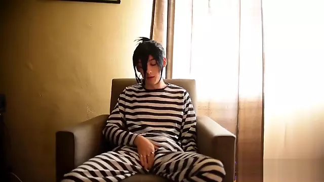 Speed-o'-Sound Sonic Cosplay, big dick jerkoff