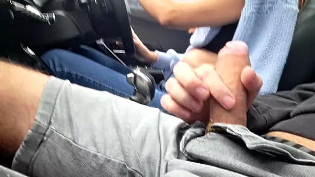 He masturbated inside the ride-share driver's car and ended up ejaculating in her mouth!