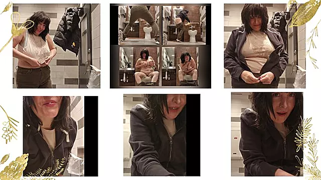Große Tittenfick, Extrem Für Fetisch, Toiletten Furzen, Titten, Höschen Fetisch, Puplic No Panties