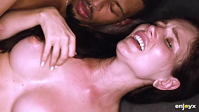 Stunning russian model is addicted to black cock in her wet pretty pussy