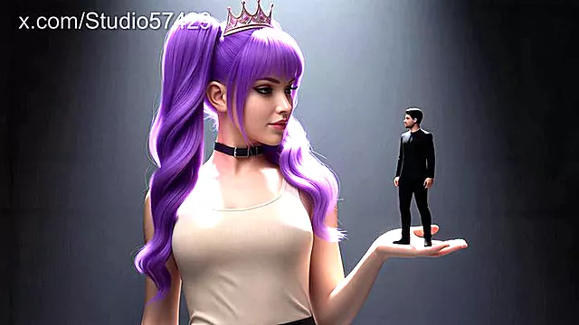 And Now For Her Next Trick - Giantess Miranda Slave Demonstration