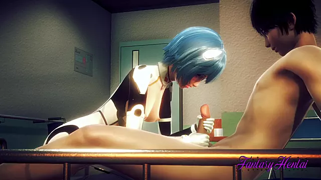 Evangelion Rei Jerk Off Shinji And Cum In Her Face With 3d Hentai And Hentai 3d