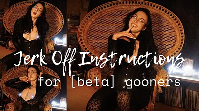 Special Jerk Off Instructions for Miss Nina's Test Subjects
