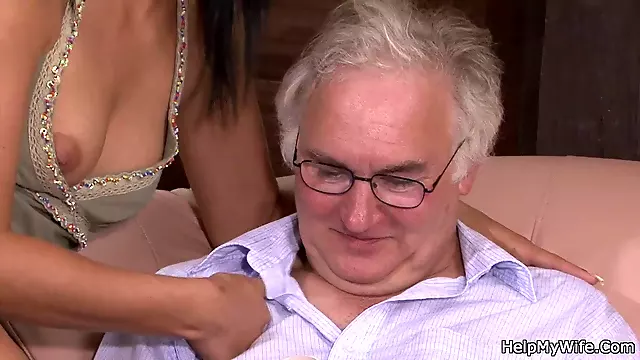 Seins, Mari Cocu, Un Mari Cocu Regarde Sa Femme, Surprise Ce N'est Pas Ton Mari, Mari Regarde