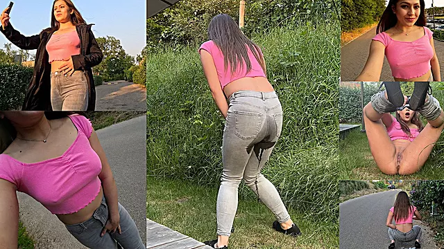 فتیش شلوارجین, فتیش کوس, سولو فتیش, شاش شلوار جین, شاش در فضای باز, فیلم سکس های خارجی جوان