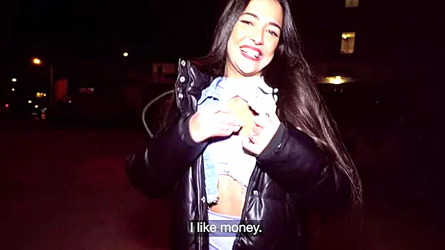 Big booty Spanish girl is eager to worship his boner