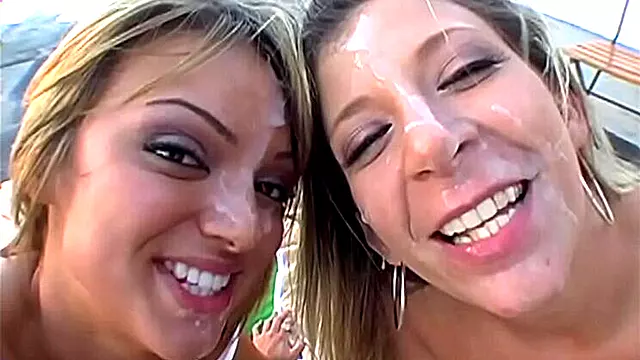 Sara Jay & Jessi Summers Classic Ass Parade Threesome - Full BangBros 2006 Scene