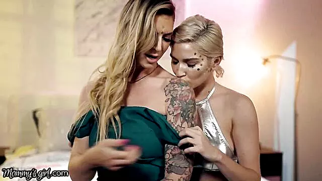 Captivating Brooke Banner and Skye Blue at milf smut