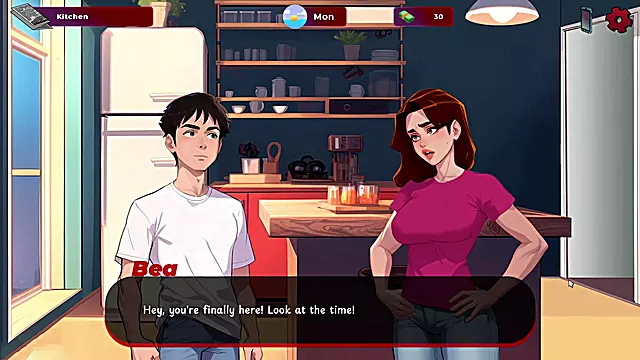 Hot Landlady Showed Me Her Boobs - Red Brim Sex Game Part 1