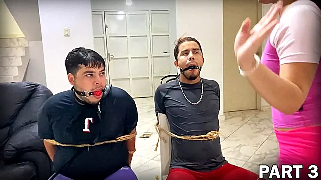 Chubby Boy Owned by His Psycho Ex-Girlfriend and Her Henchman Part 3 (HD 720p)