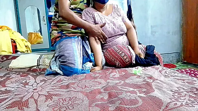 Bangladeshi Stepmom Sadia Vabi Gets Fucked Hard by Stepson's Friend - Anal, Doggy & 69