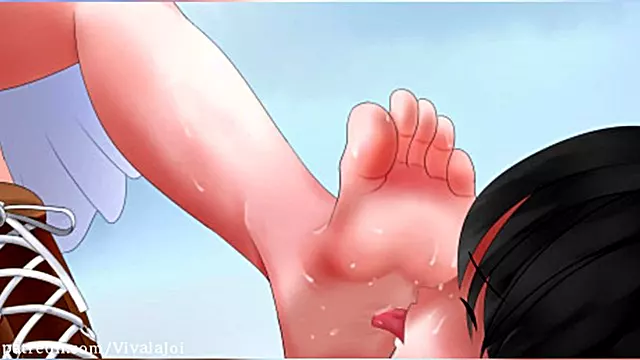 Masturbazione Hentai, Piedi Tette Grandi, Masturbazione Grosse Tette, Feticcio Tette, Femdom Istruzioni