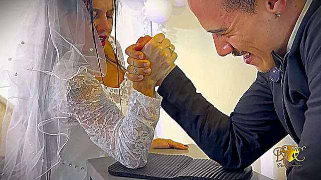 AngelMuscles - Bride Armwrestling