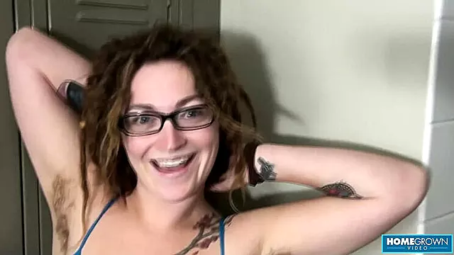 Horny Brunette Slut Sonny Sliver Gets Rough Fucked By Big Dick - POV Blowjob & Fingering