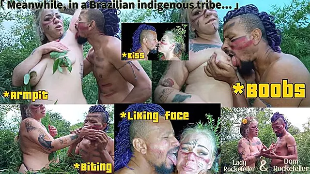 Intia, Intiaani Isot Tissit, Tissien Suuteleminen, Tissi, Tissiä Nuolla, Fetissi, Suutelua, Vanha