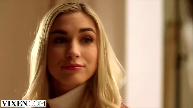 VIXEN Gorgeous Blond Hair Girl Delilah Seduces her Longtime Crush - Daintly delilah