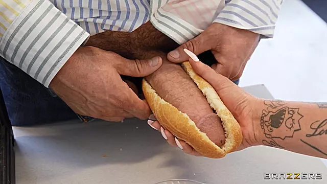 Große Tittenfick, Harter Großer Schwanz, Grosser Naturbusen Draussen, Euter, Orgasmus Blowjob