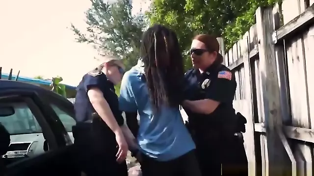 Two Busty Female Cops Fucked Hard By A Big Black Cock