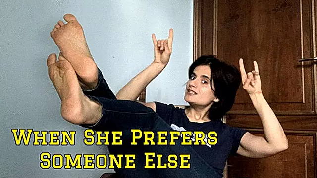 When She Prefers Someone Else Cuckold Obedience & Foot Worship