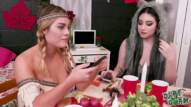 Torrid Indian honeys are having an fucky-fucky during a intimate soiree, and luving it a bunch