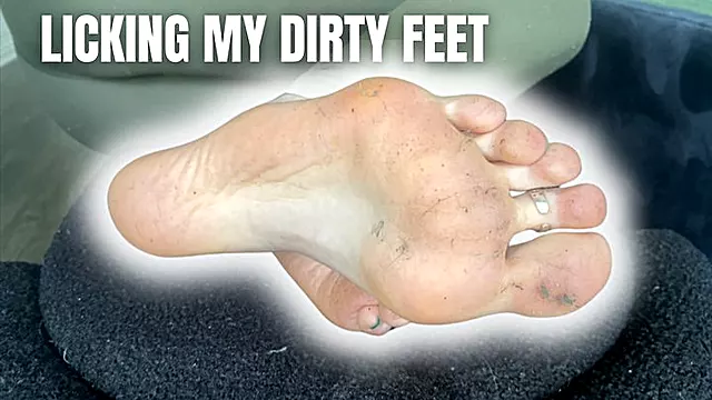 Dreckige Füße Lecken, Dreckige Füsse, Femdom Füsse, Fussfetisch, Füsse Lecken, Domina Foot Worship